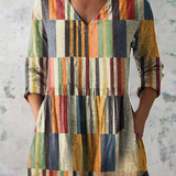 Farrah | Weite Bluse mit V-Ausschnitt