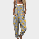 Leichter Jumpsuit mit Print