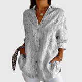 Leichte Bluse mit farbigem Druck