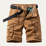 Die Whitlock Herren Cargo-Shorts aus Baumwolle im Utility-Look