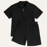 Das Redford Co-Ord-Set - Poloshirt & Shorts für Herren