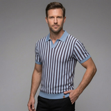 The Greenfield Elegantes Herren-Strickpoloshirt