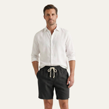Die Rowley Leinenshorts – Herrenshorts mit Tunnelzug