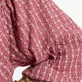 Arlette | Midikleid mit geometrischem Print und langem Arm