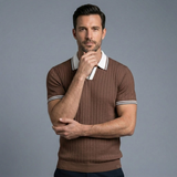 The Timberlake Herren-Poloshirt aus Strick