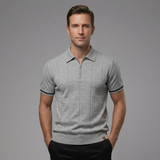 The Briarcliff Herren-Poloshirt mit Viertelreißverschluss