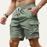 Die Glenfield Herren-Utility-Shorts für den Sommer, leicht und leger