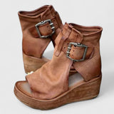 Karline – Klassische Keilsandalen