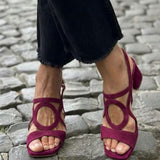 Valentina | Sandalen in Sonnengelb