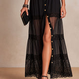 JULIETTE | LANGES SPITZENKLEID