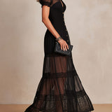 JULIETTE | LANGES SPITZENKLEID
