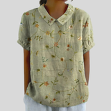 Elegantes Blusentop mit Blumenmuster