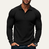 Das Sorrento Herren-Poloshirt aus Rippstrick