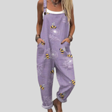 Leichter Latzhosen-Overall mit Seitentaschen