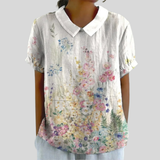 Elegantes Blusentop mit Blumenmuster