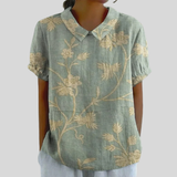 Elegantes Blusentop mit Blumenmuster