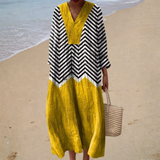 Sommerkleid mit Print, das Ihre besten Seiten zeigt