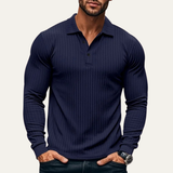 Das Sorrento Herren-Poloshirt aus Rippstrick