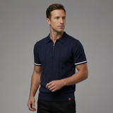 The Briarcliff Herren-Poloshirt mit Viertelreißverschluss