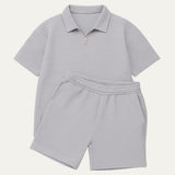 Das Redford Co-Ord-Set - Poloshirt & Shorts für Herren
