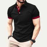 Das Cala Mariolu Herren-Golfpolo mit Print, leger