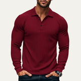 Das Sorrento Herren-Poloshirt aus Rippstrick
