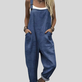 Leichter Latzhosen-Overall mit Seitentaschen