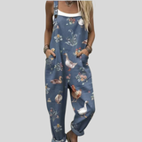 Leichter Overall mit Trägern