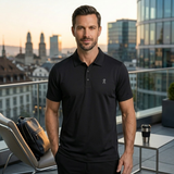 Das Alden Herren-Poloshirt, gepflegt