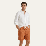 Die Rowley Leinenshorts – Herrenshorts mit Tunnelzug