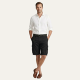 Die Whitlock Herren Cargo-Shorts aus Baumwolle im Utility-Look