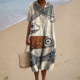 Sommerkleid mit weitem Schnitt