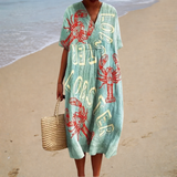 Sommerkleid mit weitem Schnitt