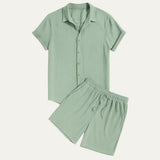Das Korsika Leinen-Set – Sommerhemd & Hose für Herren