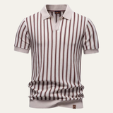 The Greenfield Elegantes Herren-Strickpoloshirt