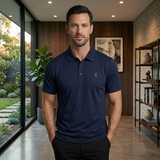 Das Alden Herren-Poloshirt, gepflegt