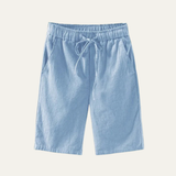 Die Glenlake Herren-Beachshorts aus leichtem Leinen