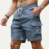 Die Glenfield Herren-Utility-Shorts für den Sommer, leicht und leger