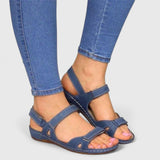 Avrie – Flache Komfort-Sandalen