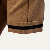 Das San Marino Herren-Poloshirt mit Reißverschluss in schmaler Passform