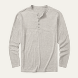 Das Sheffield Herren-Henleyshirt mit langen Ärmeln – modernes Baumwollshirt