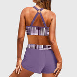Janelle | High-Waist-Bikini in Ripp