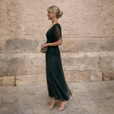 Eliza | Elegantes Kleid in Grün
