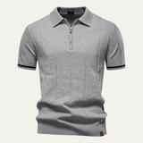 The Briarcliff Herren-Poloshirt mit Viertelreißverschluss
