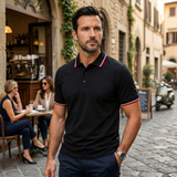 Das Hillcrest Herren-Poloshirt, gepflegt