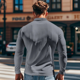 Das Sorrento Herren-Poloshirt aus Rippstrick