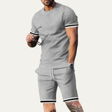 Das Rimini Herren Sommer-Set für die Freizeit – T-Shirt und Shorts