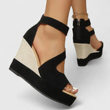 Aviana – Komfort-Sandalen mit Keilabsatz