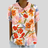 Elegantes Blusentop mit Blumenmuster