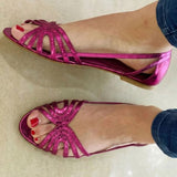 Eleonora Goldsandalen für den Sommer